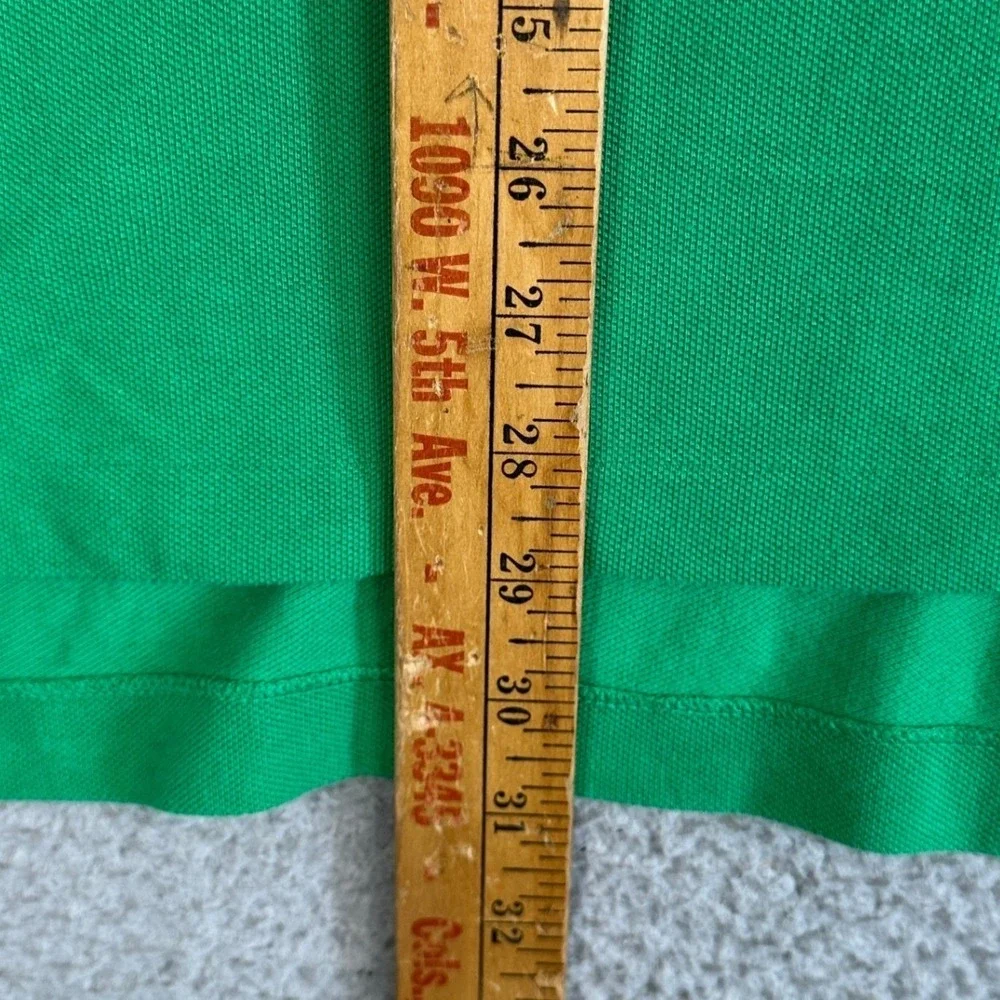 Polo Ralph Lauren Polo Shirt Mens Large Green Classic Fit Casual Pony Logo Rugby